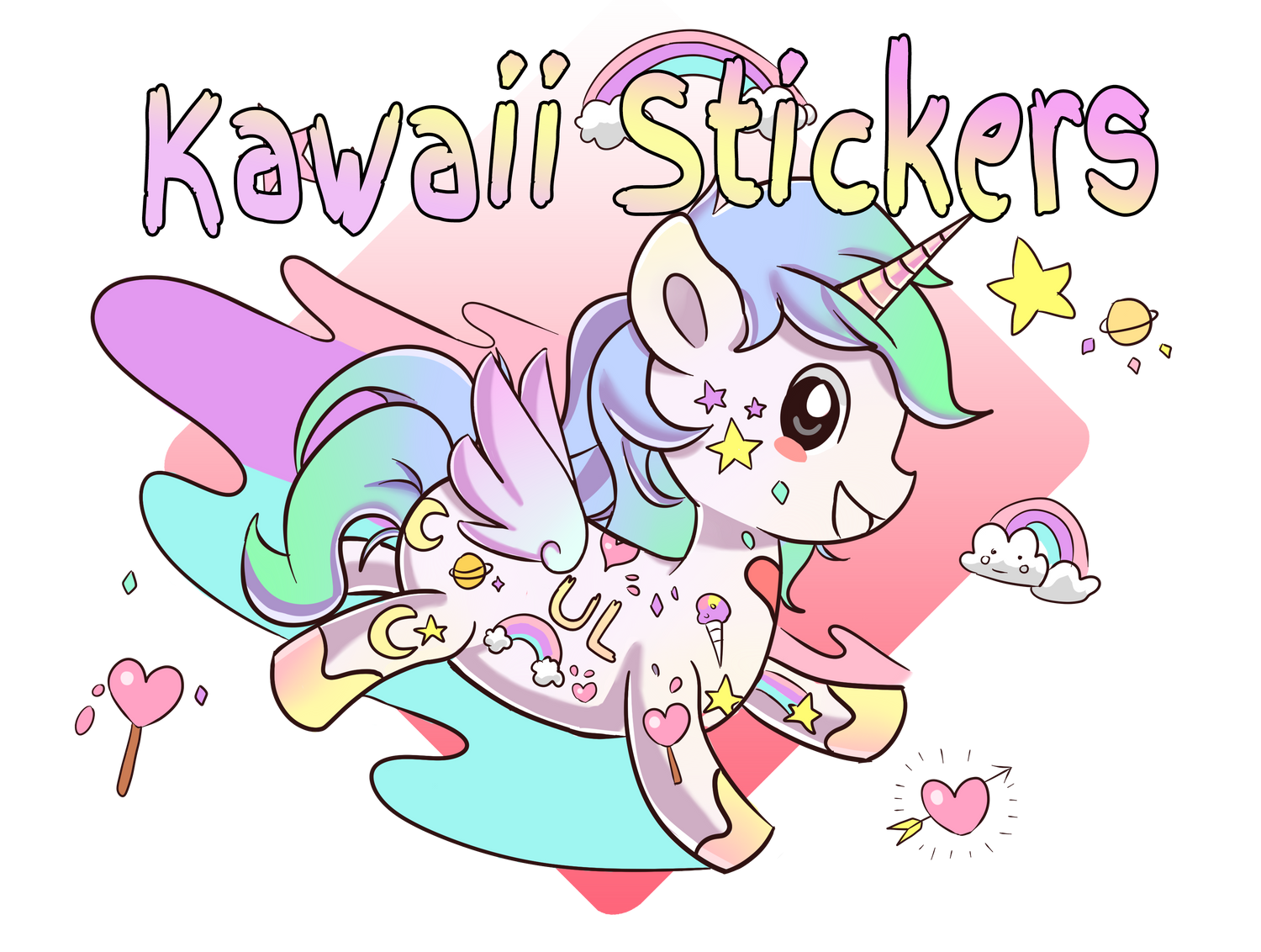 Kawaii Nail Stickers