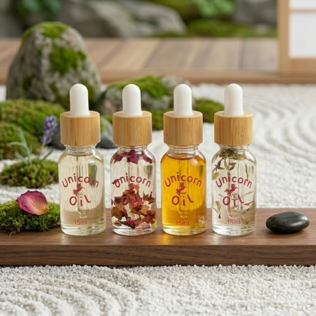 bundle of natural cuticle oils