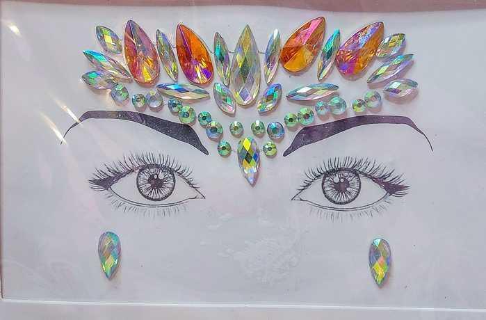 Face Gems for Costumes and Dress Ups - Unicorn Lab