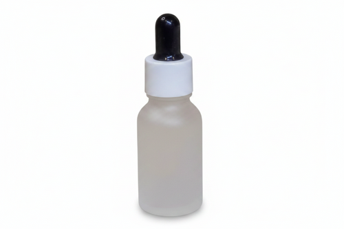 15ml Round Bottle - frosted 