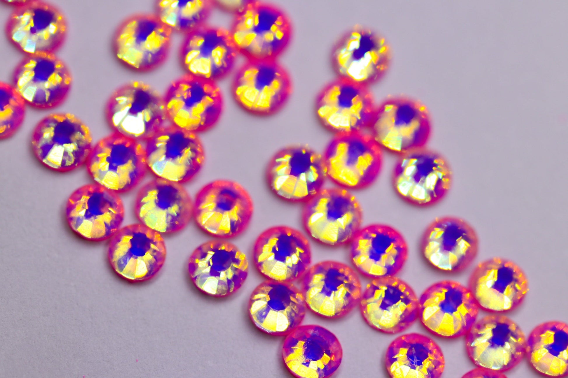 Light Pink Luminous Opal SS16 Factory Pack nail crystals The original Shimmer Cuticle Oil – Handcrafted in Melbourne since 2017 – First cuticle oil droppers to hit the Australian market