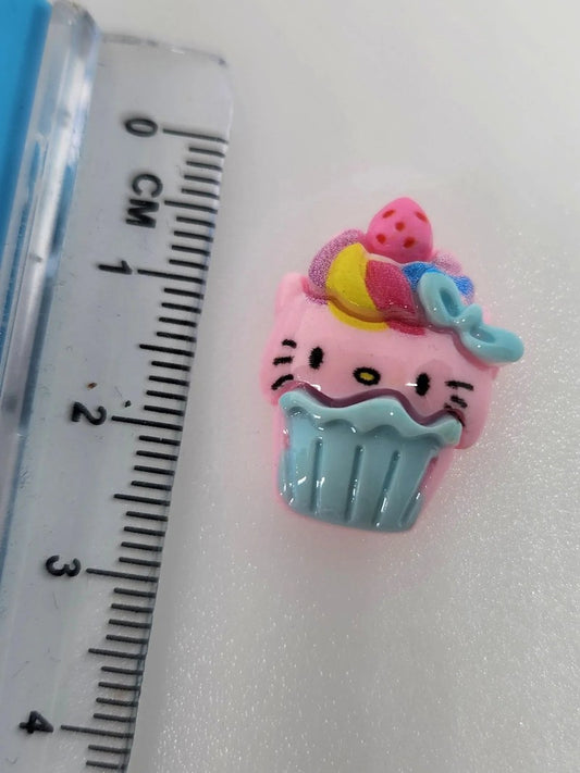 CAT CUPCAKE CHARM X6 - Unicorn Lab