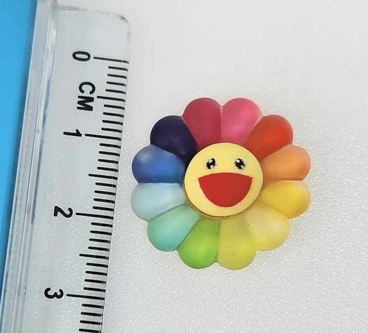 RAINBOW FLOWER CHARM X6 - Unicorn Lab