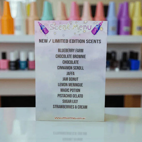 Cuticle Oil Menus - Unicorn Lab
