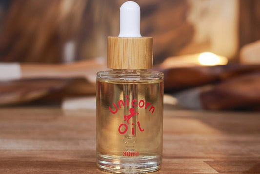 30ml Bottle of Natural Sandal wood cuticle oil - Australian made nail serum by Unicorn Lab