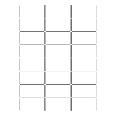 Custom Label Printing Rectangle Label 63.5mm x 34mm - 21 per sheet The original Shimmer Cuticle Oil – Handcrafted in Melbourne since 2017 – First cuticle oil droppers to hit the Australian market