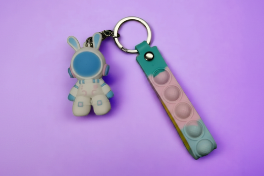 Astronaut Keychain - Unicorn Lab