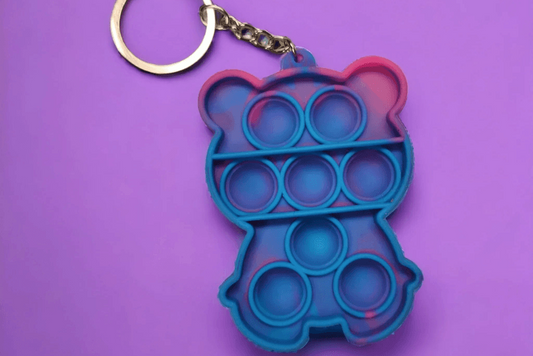 Bear Poppit Keychain - Unicorn Lab