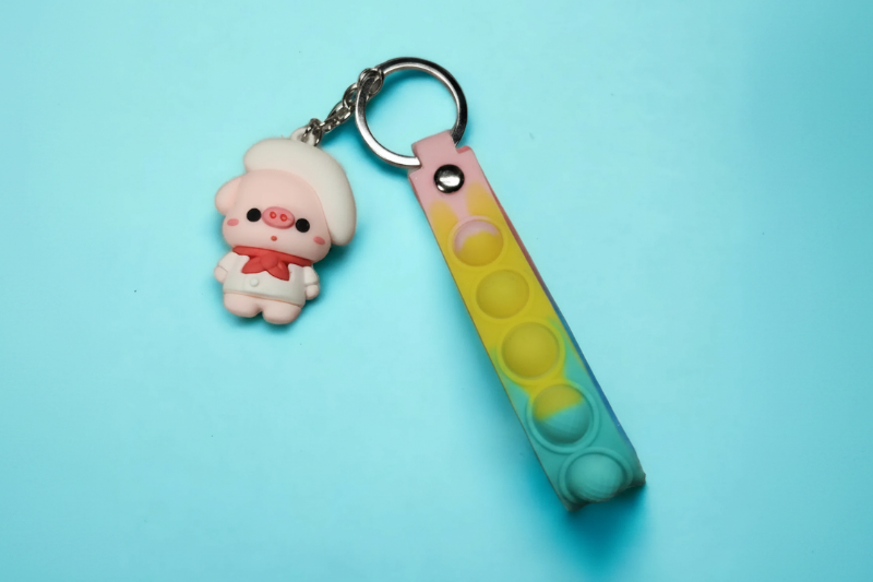 Chef Pig Keychain - Unicorn Lab