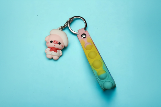 Chef Pig Keychain - Unicorn Lab