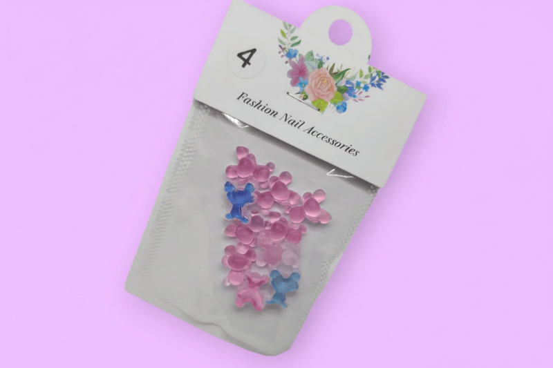 GLOW IN THE DARK BEAR CHARM x10 - Unicorn Lab