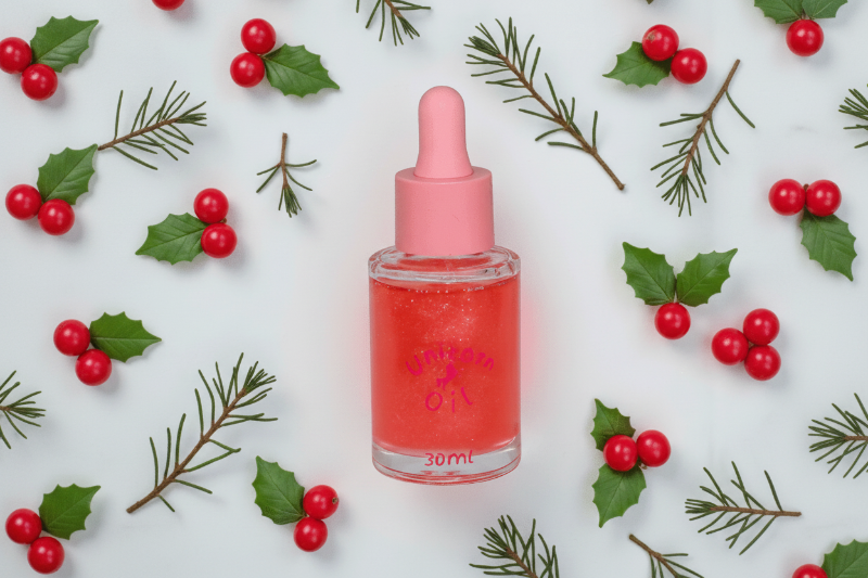 Holly Berry scented nail serum oil - Unicorn Lab
