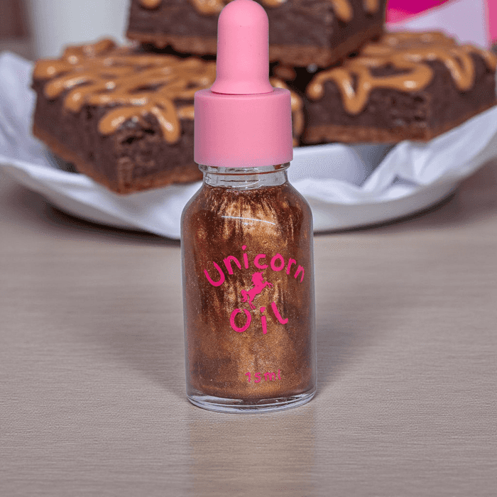 Chocolate Brownie Unicorn Cuticle Oil unicorn oil The original Shimmer Cuticle Oil – Handcrafted in Melbourne since 2017 – First cuticle oil droppers to hit the Australian market