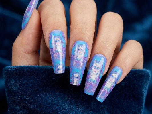 waterslide nail decals Australia