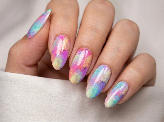 Pastel Tie Dye Duo Waterslide Decals