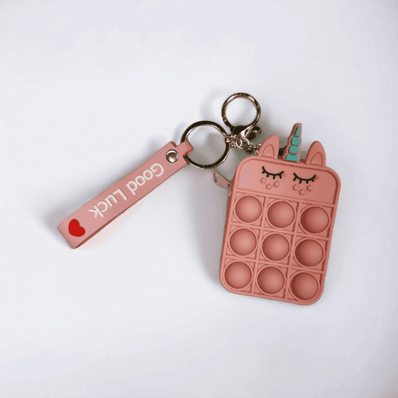Unicorn Poppit Purse Keychain - Unicorn Lab