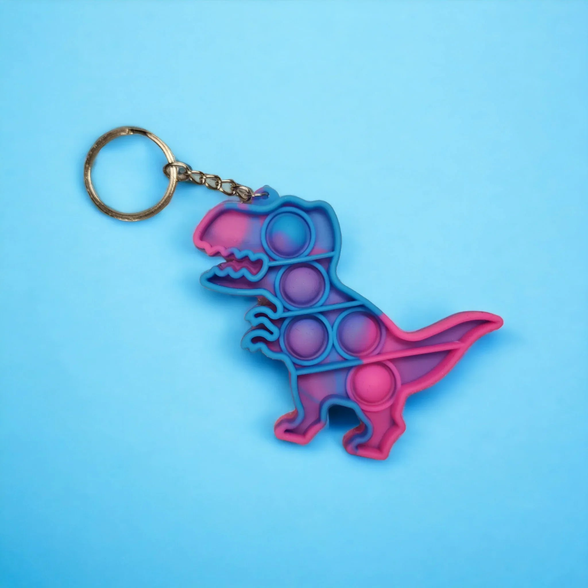 Dinosaur Poppit Keychain - Unicorn Lab