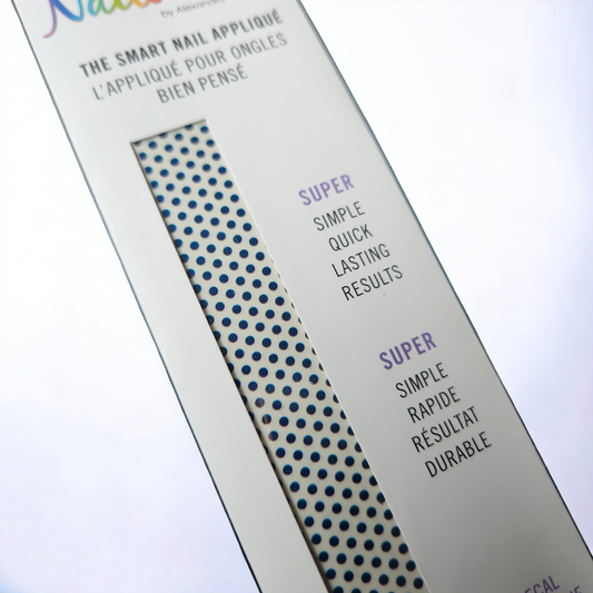 Nail Hug Maybe Navy nail sticker