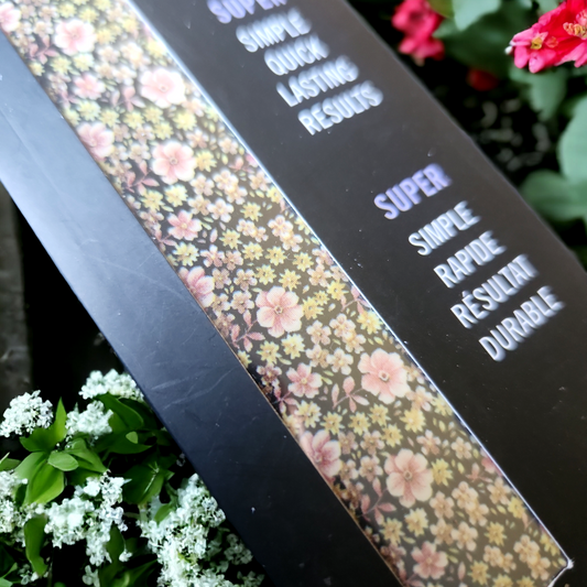 Nail Hug Flowerettes nail sticker