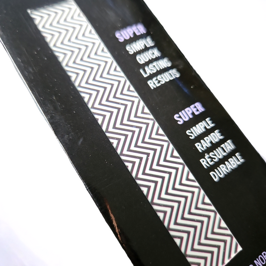 Nail Hug Zig Zaggin nail sticker