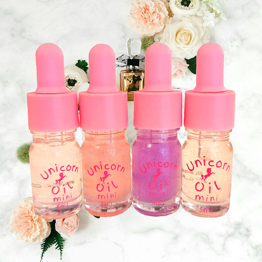 MINI Fragrance collection unicorn oil The original Shimmer Cuticle Oil – Handcrafted in Melbourne since 2017 – First cuticle oil droppers to hit the Australian market