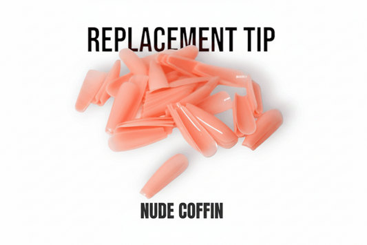 REPLACEMENT TIP NUDE COFFIN x50 - Unicorn Lab