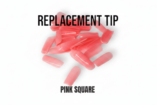 REPLACEMENT TIP PINK SQUARE x50 - Unicorn Lab