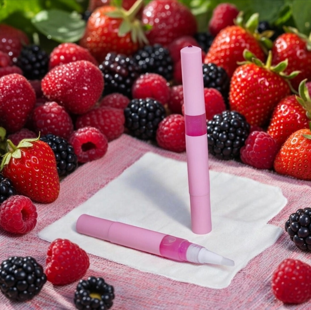 Berry Naughty Unicorn Cuticle Oil PINK 3ml Pen unicorn oil The original Shimmer Cuticle Oil – Handcrafted in Melbourne since 2017 – First cuticle oil droppers to hit the Australian market