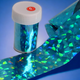 Blue Transfer foil - 6 nail art foil. Transfer foil for nail art shipped from Australia.
