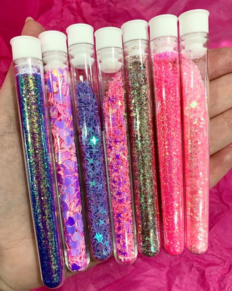 MYSTERY GLITTER TUBES X5