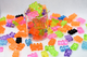 3D XL  cute gummy bear charms x 10 charm.  Cute nail art charms for nail art, scrapbooking and decorating. Part of the large 3d charm collection at Unicorn Lab