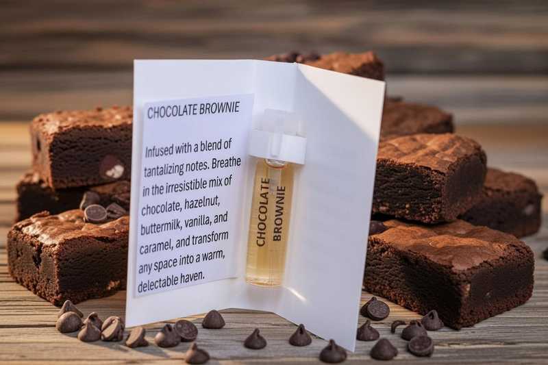 1ml sample bottle of Chocolate Brownie Unicorn Cuticle Oil featuring golden shimmering oil and a professional label.