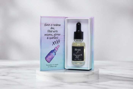 Men's Neutral No.1 Inspired Cuticle Oil unicorn oil The original Shimmer Cuticle Oil – Handcrafted in Melbourne since 2017 – First cuticle oil droppers to hit the Australian market