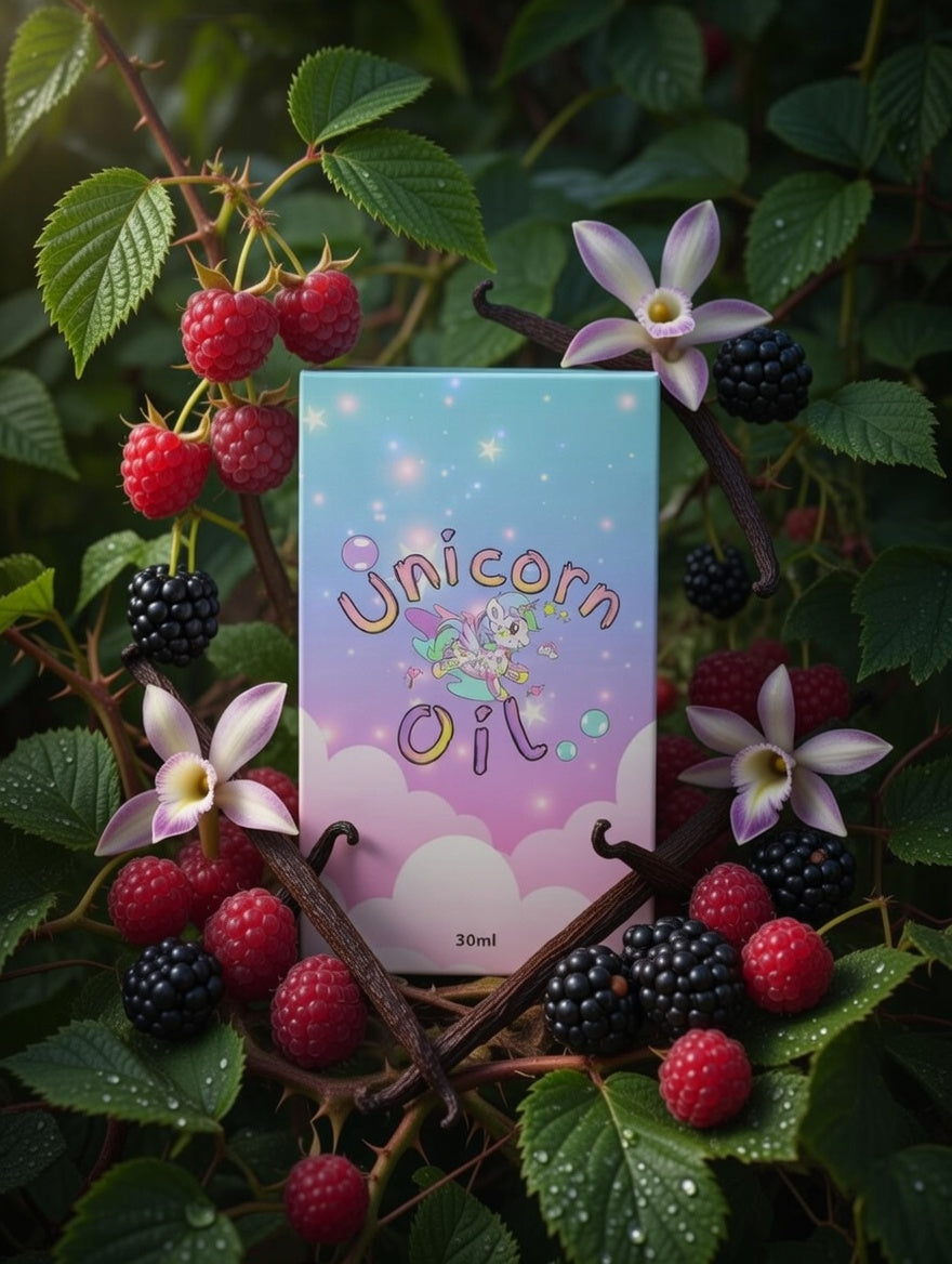 Black Raspberry Vanilla Cuticle Oil 30ml unicorn oil The original Shimmer Cuticle Oil – Handcrafted in Melbourne since 2017 – First cuticle oil droppers to hit the Australian market