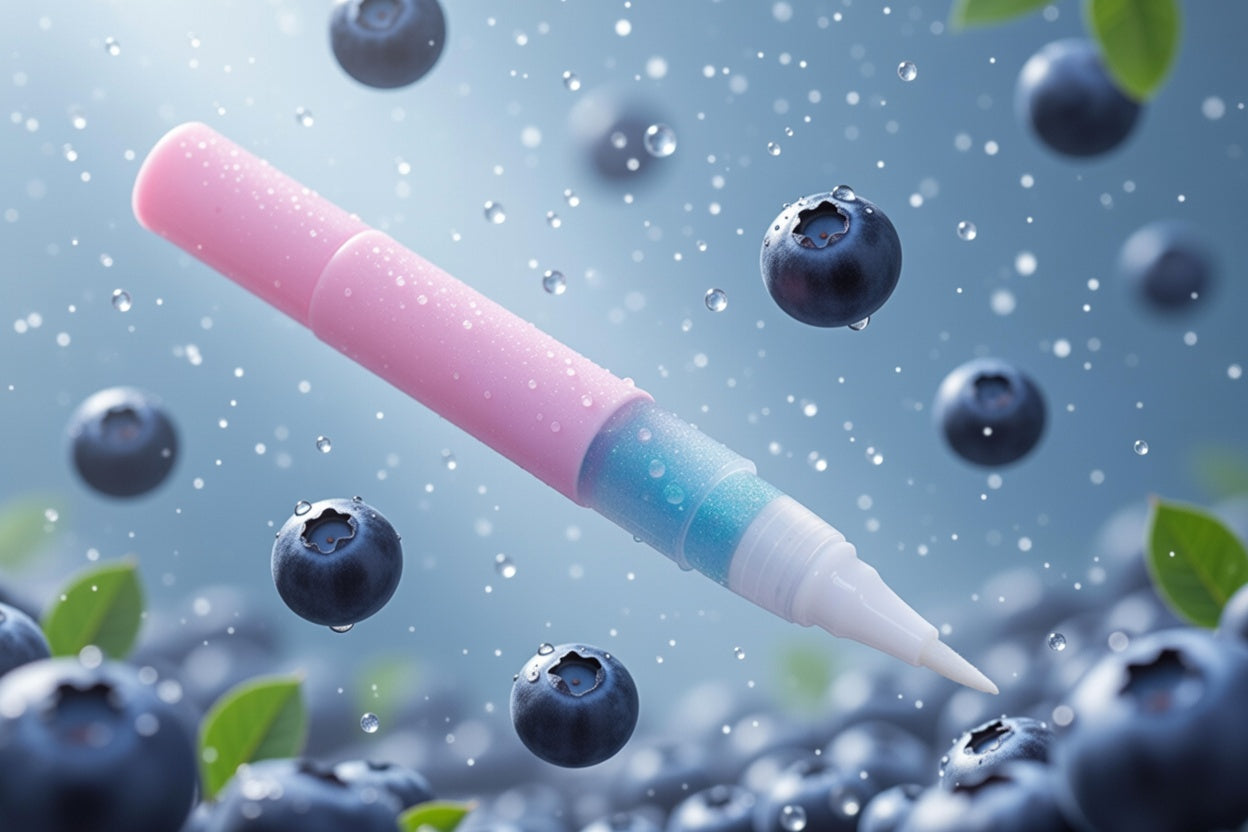 Blueberry Farm Unicorn Cuticle oil PINK 3ml Pen unicorn oil The original Shimmer Cuticle Oil – Handcrafted in Melbourne since 2017 – First cuticle oil droppers to hit the Australian market