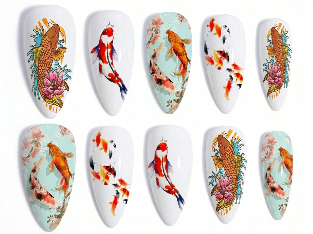 waterslide nail decals Australia