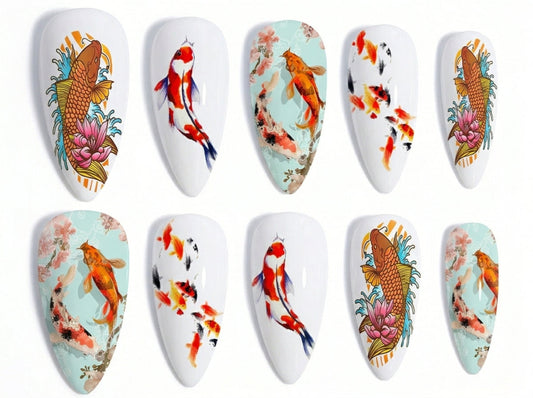waterslide nail decals Australia