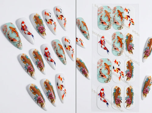 waterslide nail decals Australia