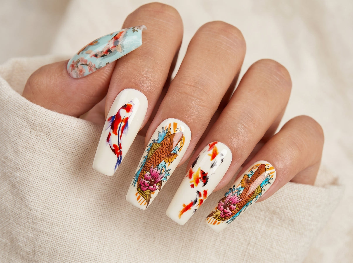 waterslide nail decals Australia