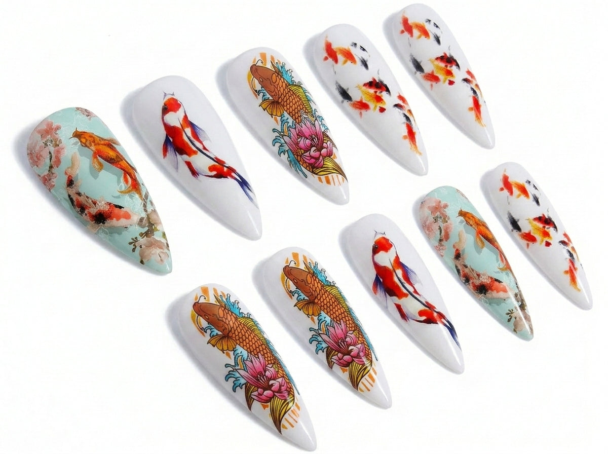 waterslide nail decals Australia