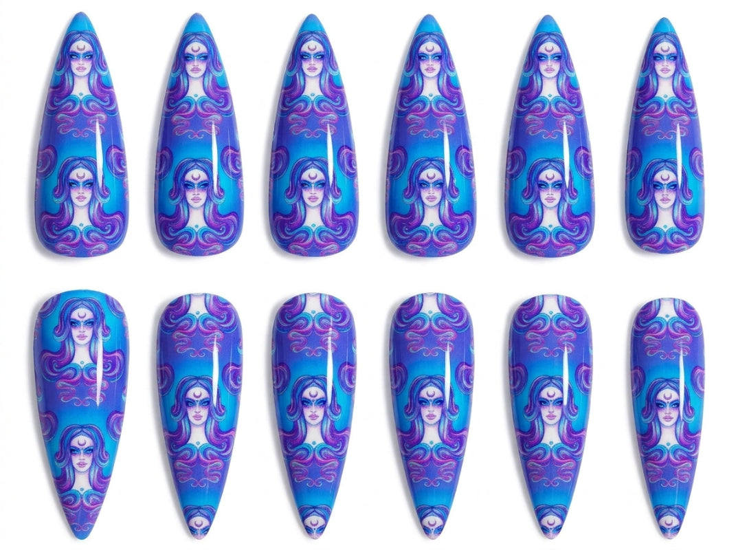 waterslide nail decals Australia