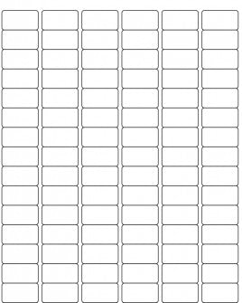 Custom 30mm x 17mm WLK rectangle label for a 5ml glass dropper bottle or small applications