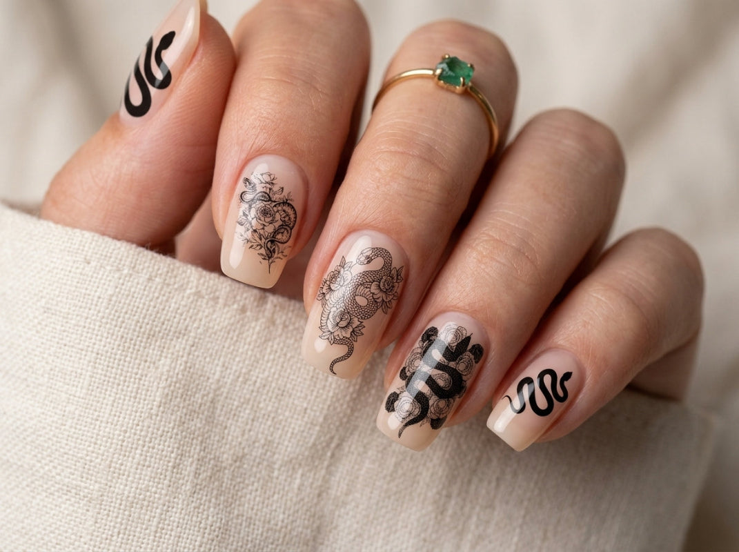 waterslide nail decals Australia