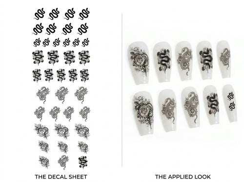 waterslide nail decals Australia