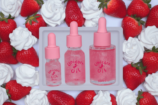 Strawberries & Cream Unicorn Cuticle Oil - Unicorn Lab