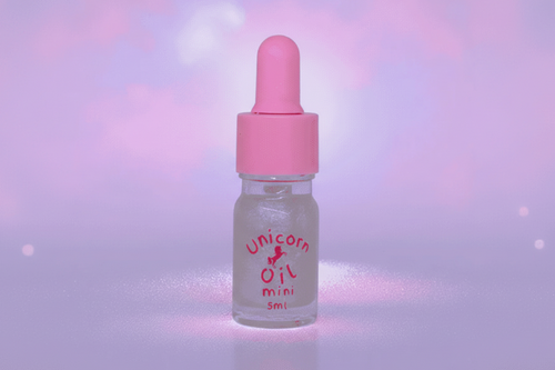 5ml glass dropper bottle of Viper Unicorn Cuticle Oil featuring shimmering garden-scented oil and a boutique label.