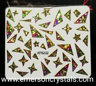 Nail Sticker - Design X6232 - Unicorn Lab