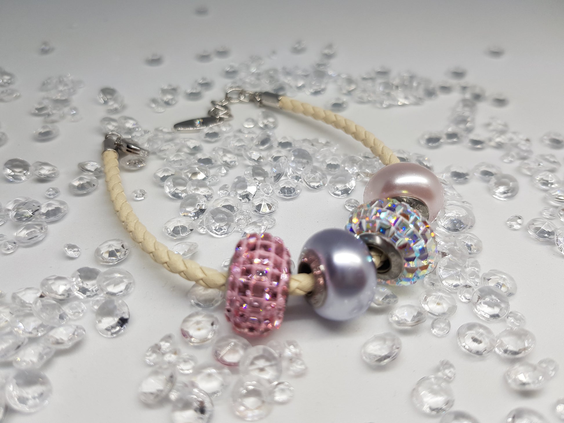 Swarovski beige Becharmed bracelet 150mm (180010) SWAROVSKI