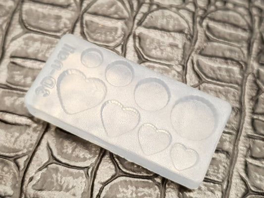 3D Mold - Design 108 - Heart resin mold