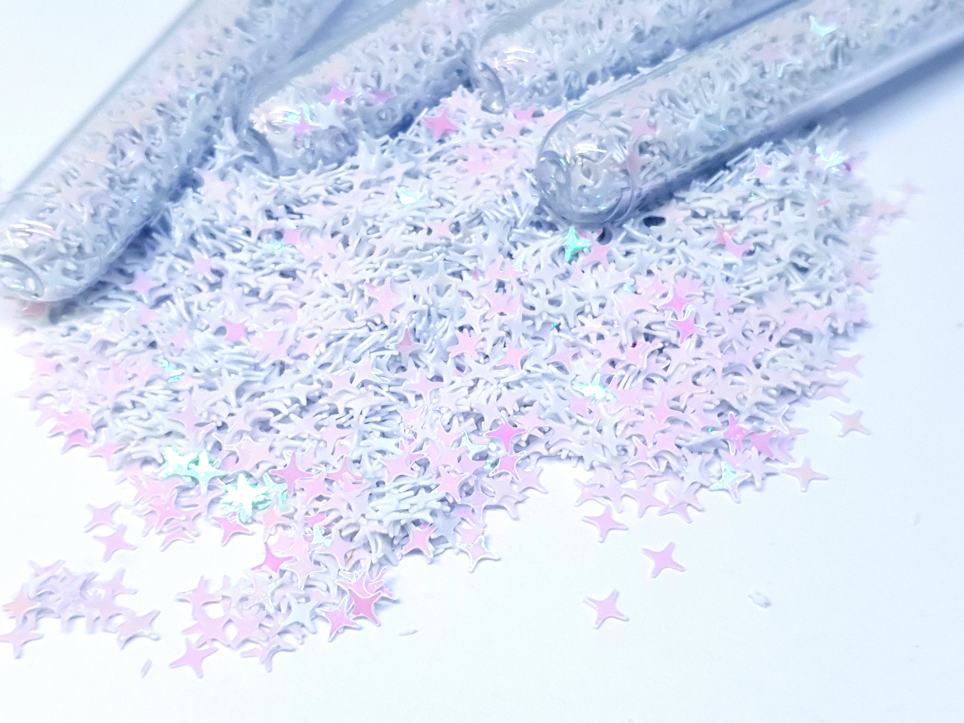 AB Glitter Stars glitter shape